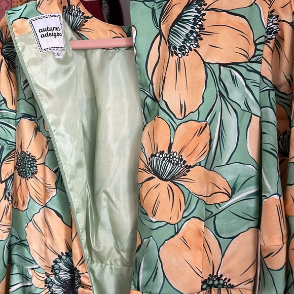 Free People x Autumn Adeigbo Poppy Maxi Floral Print Long Dress SZ 6 NEW $418! - Picture 11 of 13